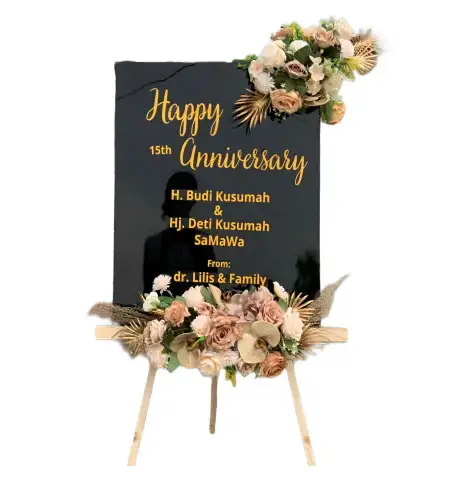 Papan Bunga Akrilik Mojodemak